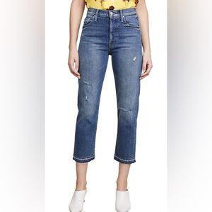 MOTHER Denim- The Tomcat Undone Hem Jeans